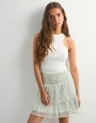 Vero Moda - Kuviollinen - Vmsmilla Hw Smock Short Skirt Wvn G