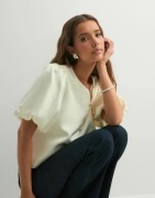 Neo Noir - Valkoinen - Aisa Dull Satin Blouse