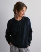 Selected Femme - Sininen - Slflulu Ls Knit Short Cardigan B No