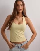Nelly - Keltainen - Perfect Halterneck Top
