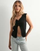 Pieces - Musta - Pctirade Sl Vest Bc