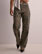 Neo Noir - Kuviollinen - Simona Leopard Pants