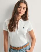 Polo Ralph Lauren - Valkoinen - Julie Polo-Slim-Short Sleeve-Polo Shir...