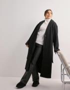 OBJECT - Musta - Objpisa Long Coat Noos