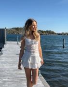 Nelly - Valkoinen - Romantic Lace Sleeveless Top
