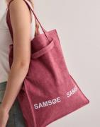 Samsøe Samsøe - Punainen - Salucca shopper 15340
