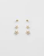 Pieces - Kulta - Pclavita 3-Pack Earrings