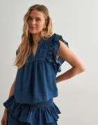 Neo Noir - Sininen - Jayla Denim Top