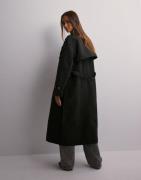 Vero Moda - Musta - Vmchloe Long Trenchcoat Ga Noos