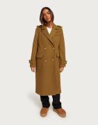 Noisy May - Ruskea - Nmviolet Lds L/S Strap Coat Noos