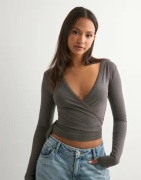 Nelly - Beige - Tie Wrap Soft Top