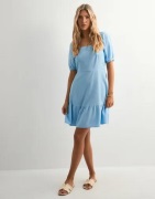 Vero Moda - Sininen - Vmmymilo S/S Short Dress Wvn Ga