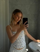 Nelly - Valkoinen - Cute Print Singlet