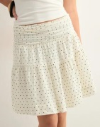 Neo Noir - Valkoinen - Tarrow Dot Skirt