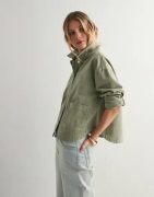 Vero Moda - Vihreä - Vmjamie Ls Denim Shacket Mix Ga Noo