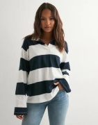 Vero Moda - Sininen - Vmmolly Ls Polo Jrs Noos