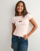Nelly - Vaaleanpunainen - Keep It Simple Print Tee