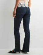 Gina Tricot - Sininen - Low waist bootcut jeans