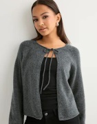 Pieces - Harmaa - Pcjiko Ls Reversible Knit Bc