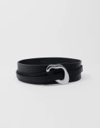 Gina Tricot - Musta - Wide statement belt
