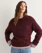 Gina Tricot - Punainen - Crew neck knitted sweater
