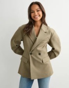 Gina Tricot - Beige - Shaped blazer