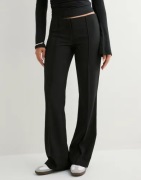 Nelly - Musta - No Waist Flare Suit Pants