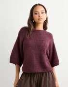 Only - Punainen - Onlgila Life Ss O-Neck Knt