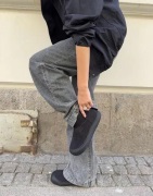 Nelly - Musta - Chunky Mini Boots