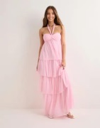 Nelly - Vaaleanpunainen - Dreamy Frill Dress