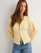 Nelly - Keltainen - Waist Focus Cardigan
