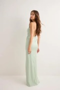 Nelly - Vihreä - Fancy Satin Dress