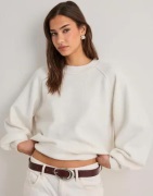Nelly - Valkoinen - Seam Focus Knit Sweater