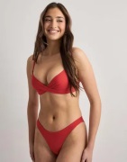 Nelly - Punainen - Twisted Push Up Bikini Bra