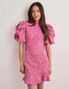 Vero Moda - Kukallinen - Vmfiona Ss High Neck Short Dress Ex