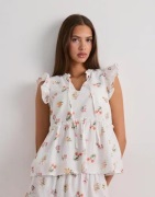 Pieces - Kukallinen - Pcemma Sl Top Wvn Noos Bc