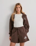 Nike - Ruskea - W Nk Flc Bf Shrt Gls