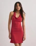 Nelly - Punainen - Halterneck Mini Dress
