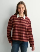 Adidas Originals - Punainen - Ls Gfx Polo