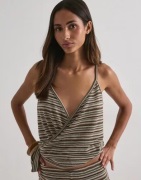 Nelly - Kuviollinen - Chill Stripe Wrap Top