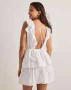 Nelly - Valkoinen - Perfect Frill Dress