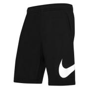 Nike Shortsit NSW Club - Musta/Valkoinen