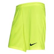 Nike Shortsit Dry Park III - Neon/Musta