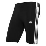 adidas Cycling Shorts Essentials 3-Stripes - Musta/Valkoinen Nainen