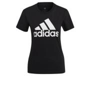 adidas T-paita Essentials Big Logo - Musta/Valkoinen Nainen