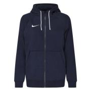 Nike Huppari Fleece FZ Park 20 - Navy/Valkoinen Nainen