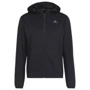 adidas Huppari HIIT Full Zip - Musta