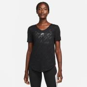 Nike Air Juoksu-t-paita Dri-FIT - Musta Nainen