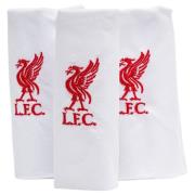 Liverpool Nenäliinat Liverbird 3-pack - Valkoinen