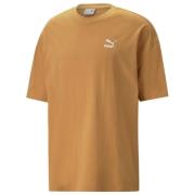PUMA T-paita Classics Oversized - Ruskea